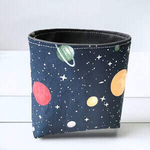 Futtertasche Blau Weltall
