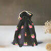 Futterbeutel schwarz Apfel