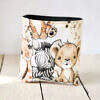 Futtertasche Beige Zootiere