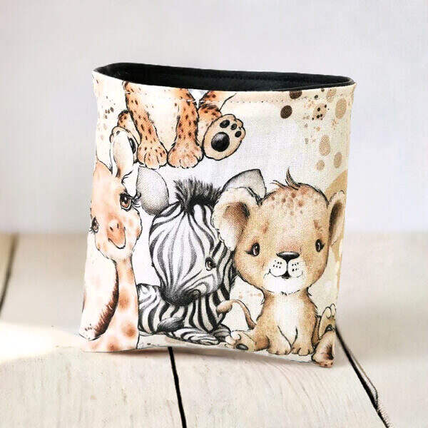 Futtertasche Beige Zootiere