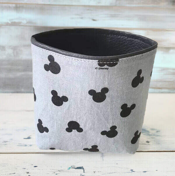 Futtertasche grau Micky Maus