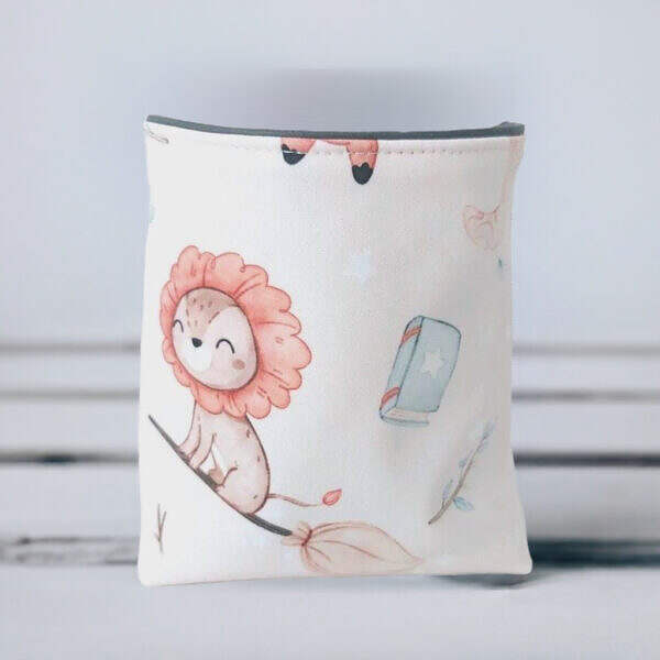 Futtertasche Puder Löwe