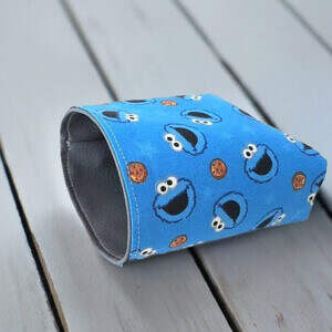 Futtertasche Blau Krümelmonster
