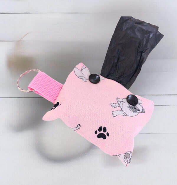 Kotbeuteltasche Mops