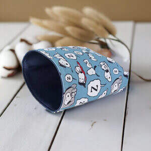 Futtertasche Blau Snoopy