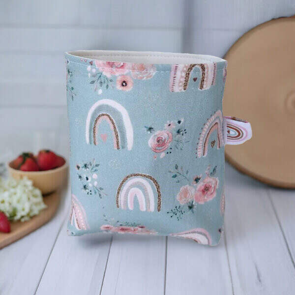 Futtertasche mint Regenbogen