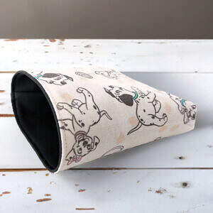 Futtertasche creme Dalmatiner