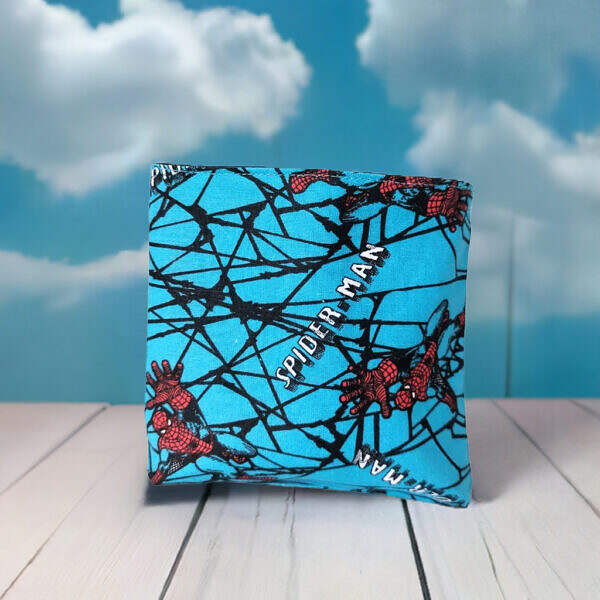 Futtertasche blau Spiderman