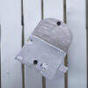 Minitäschchen grau Snoopy