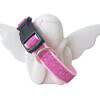 Hundehalsband Rosa Blumen