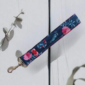 Anhänger Blau Blumen